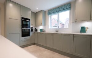 Aldana Kitchen in Sage Green by Sarah Jane Kitchens