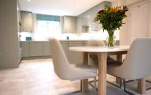Aldana Kitchen in Sage Green by Sarah Jane Kitchens
