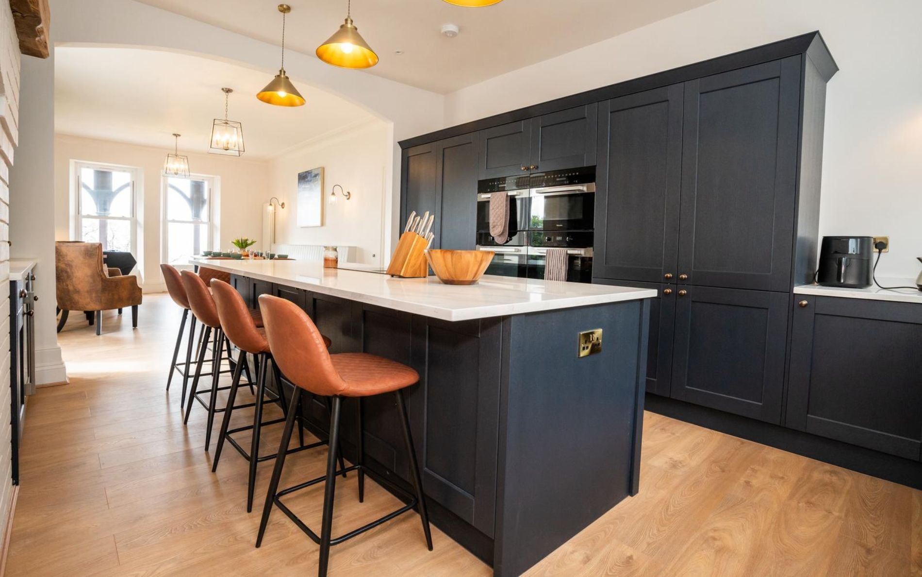 Kensington Kitchen in Indigo by Stag Kitchens
