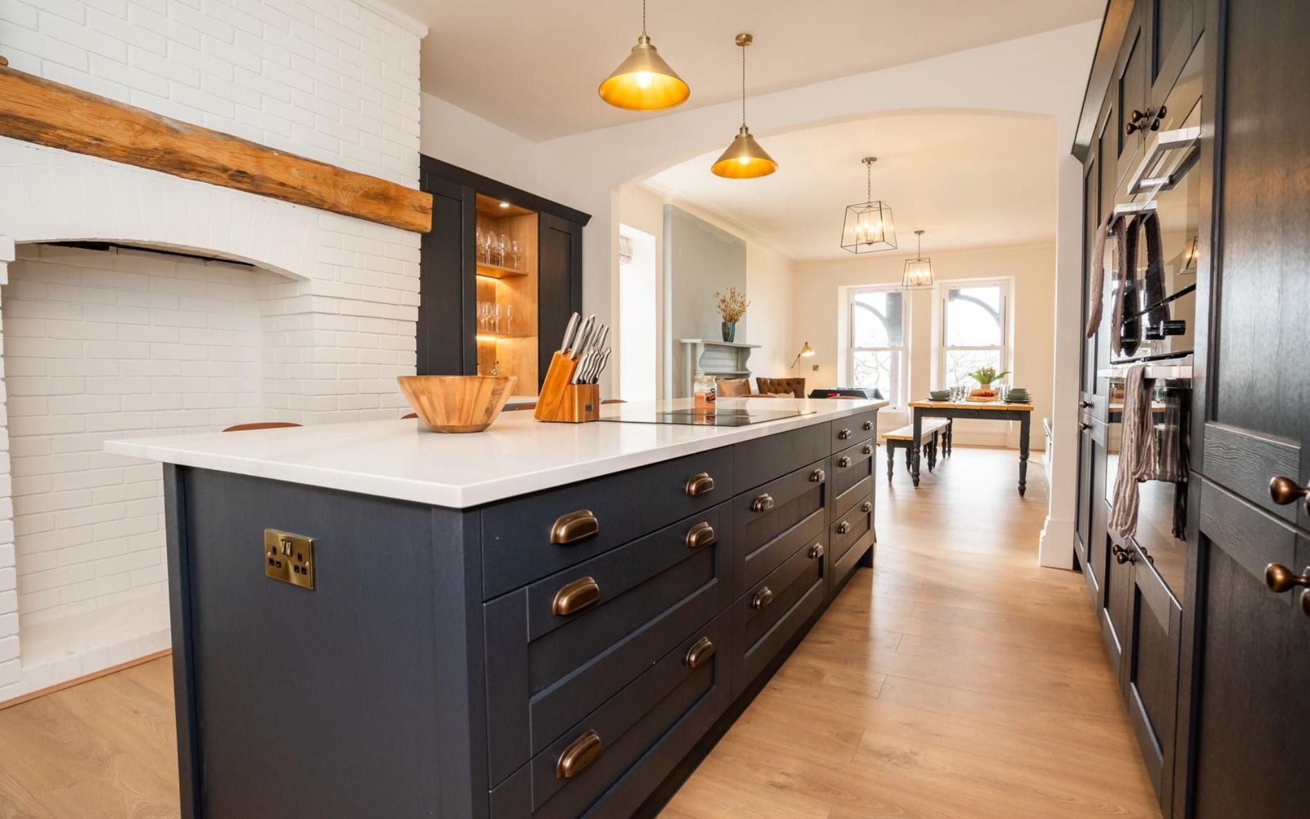 Kensington Kitchen in Indigo by Stag Kitchens