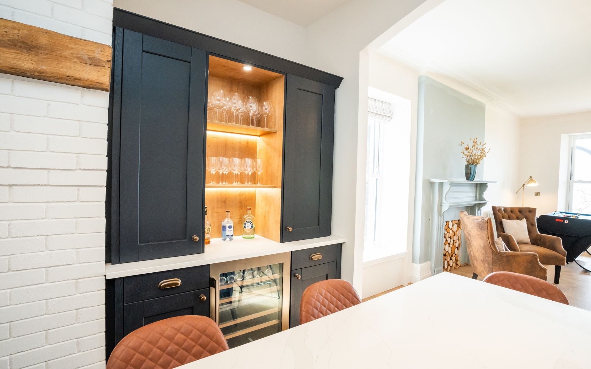 Kensington Kitchen in Indigo by Stag Kitchens