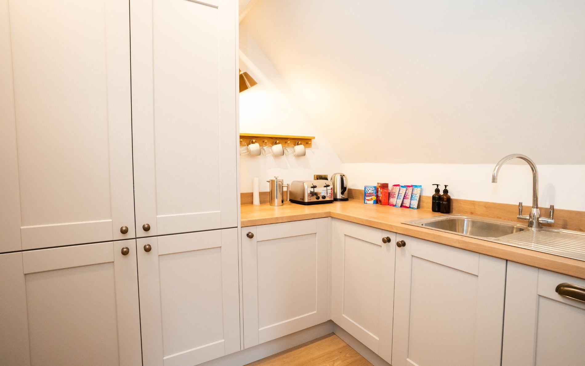 Kensington Utility/Pantry in Cashmere by Stag Kitchens