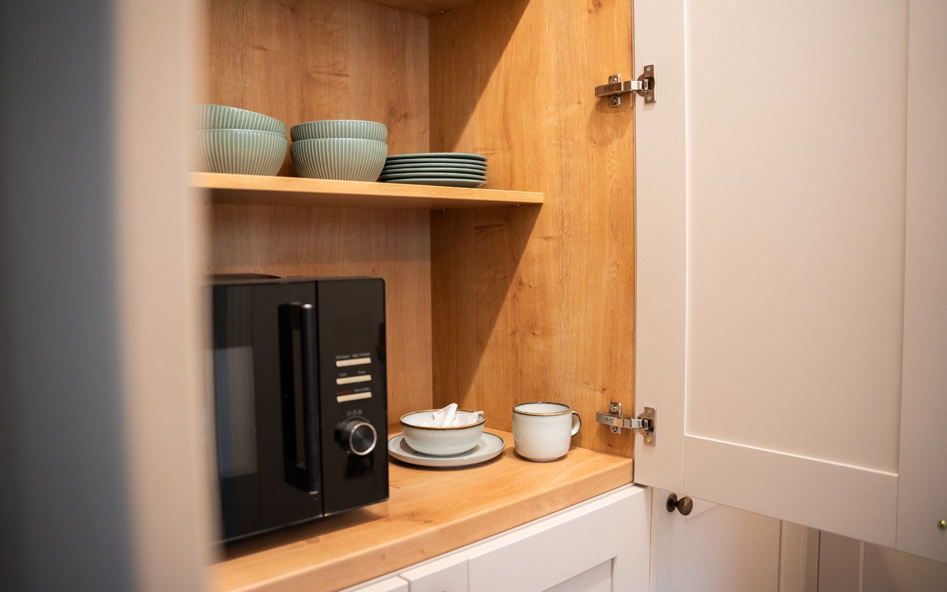 Kensington Utility/Pantry in Cashmere by Stag Kitchens