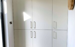 Zola Soft-Matte Utility Room in Porcelain by Hanna Bros