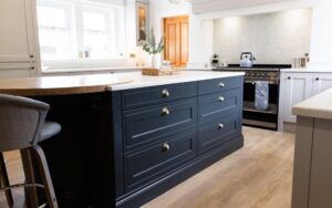 Winslow Kitchen in Cashmere & Graphite by Glenwood of Antrim