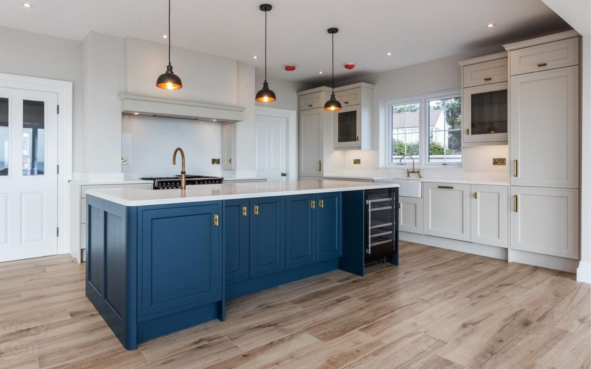 Winslow Kitchen in Shell & Marine by Make Kitchens