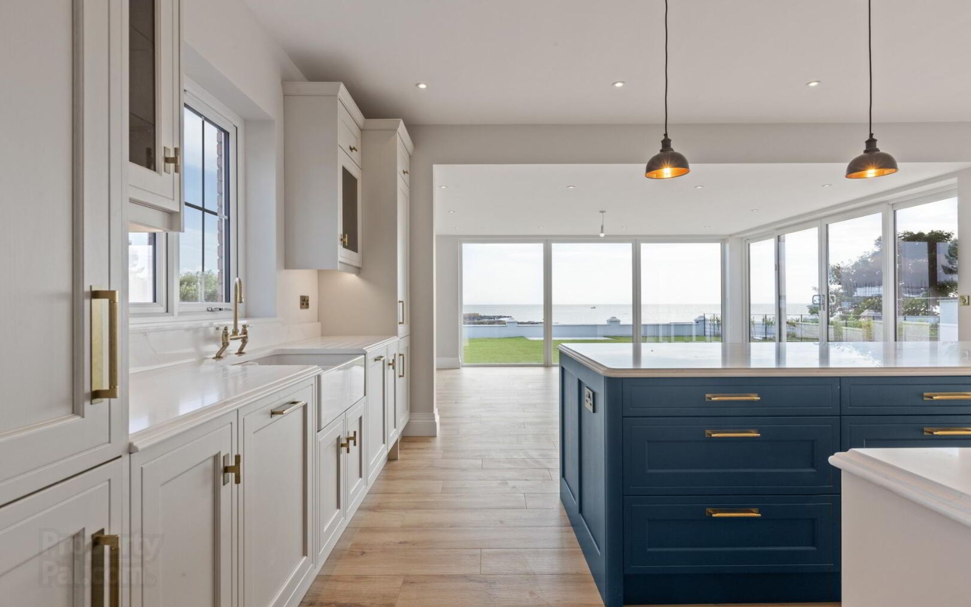 Winslow Kitchen in Shell & Marine by Make Kitchens