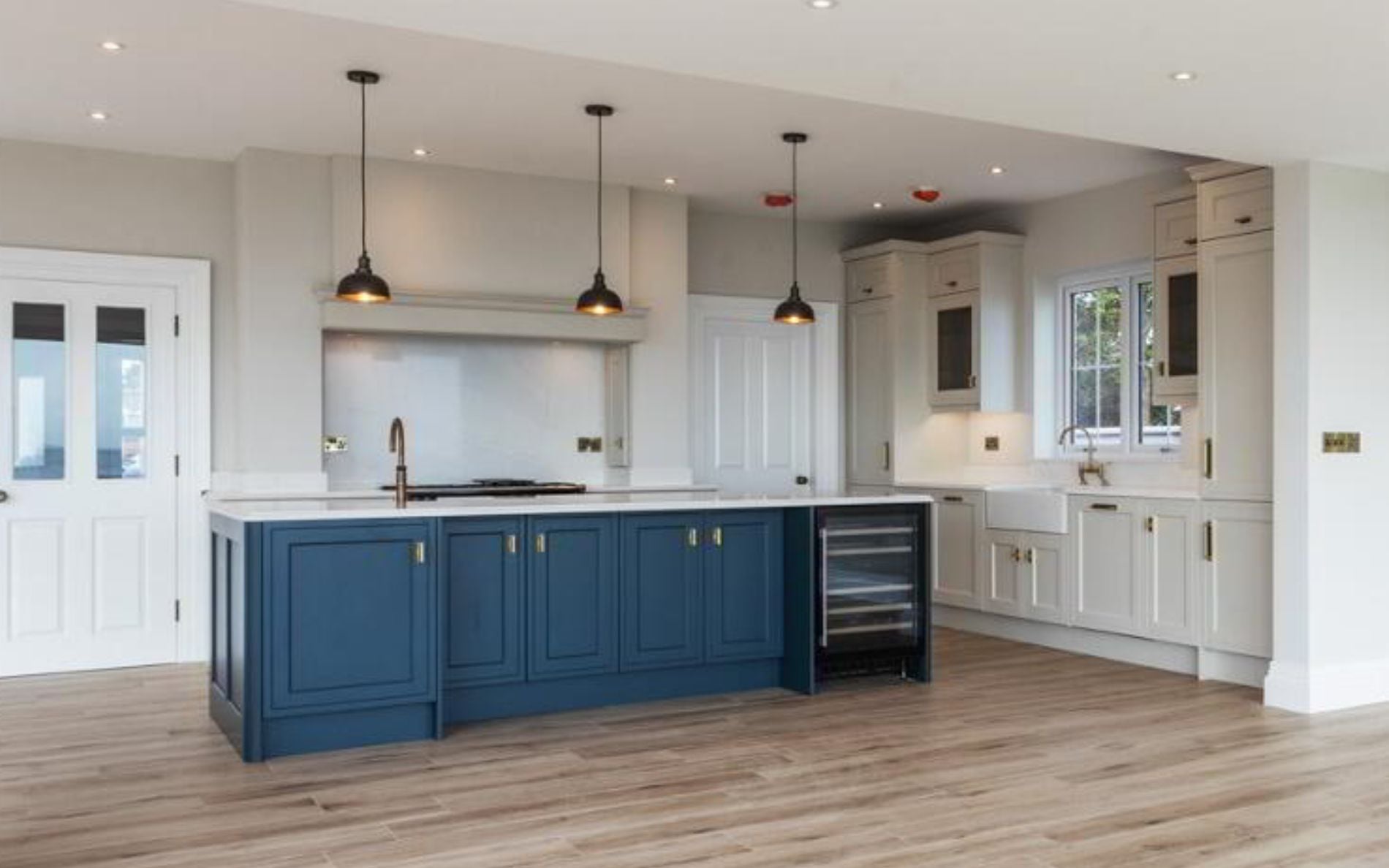 Winslow Kitchen in Shell & Marine by Make Kitchens