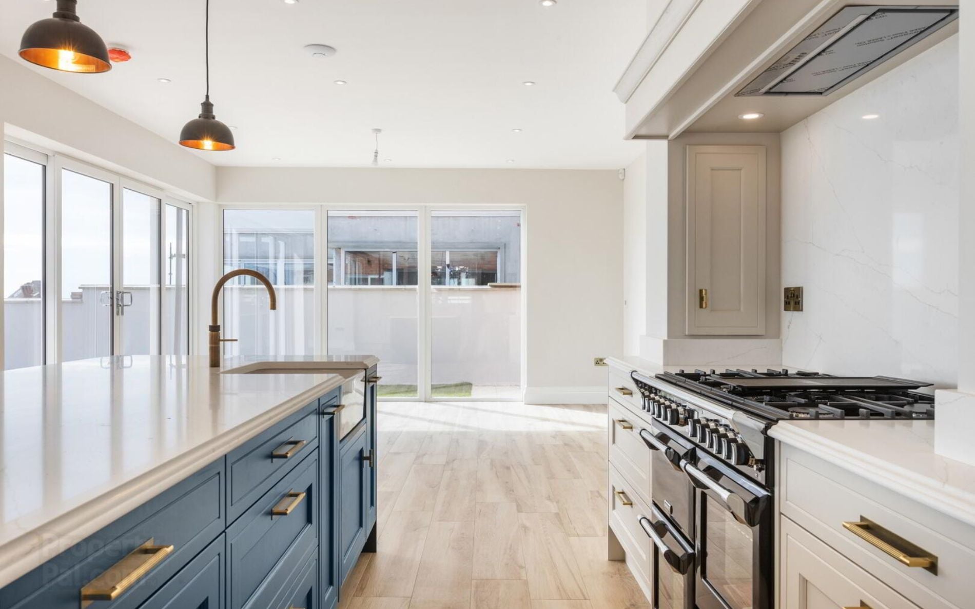 Winslow Kitchen in Shell & Marine by Make Kitchens