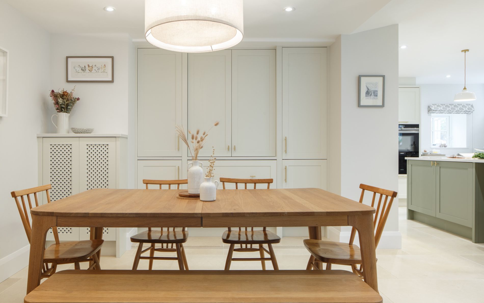 Aldana Kitchen in Porcelain & Cardamom by Studio Nest
