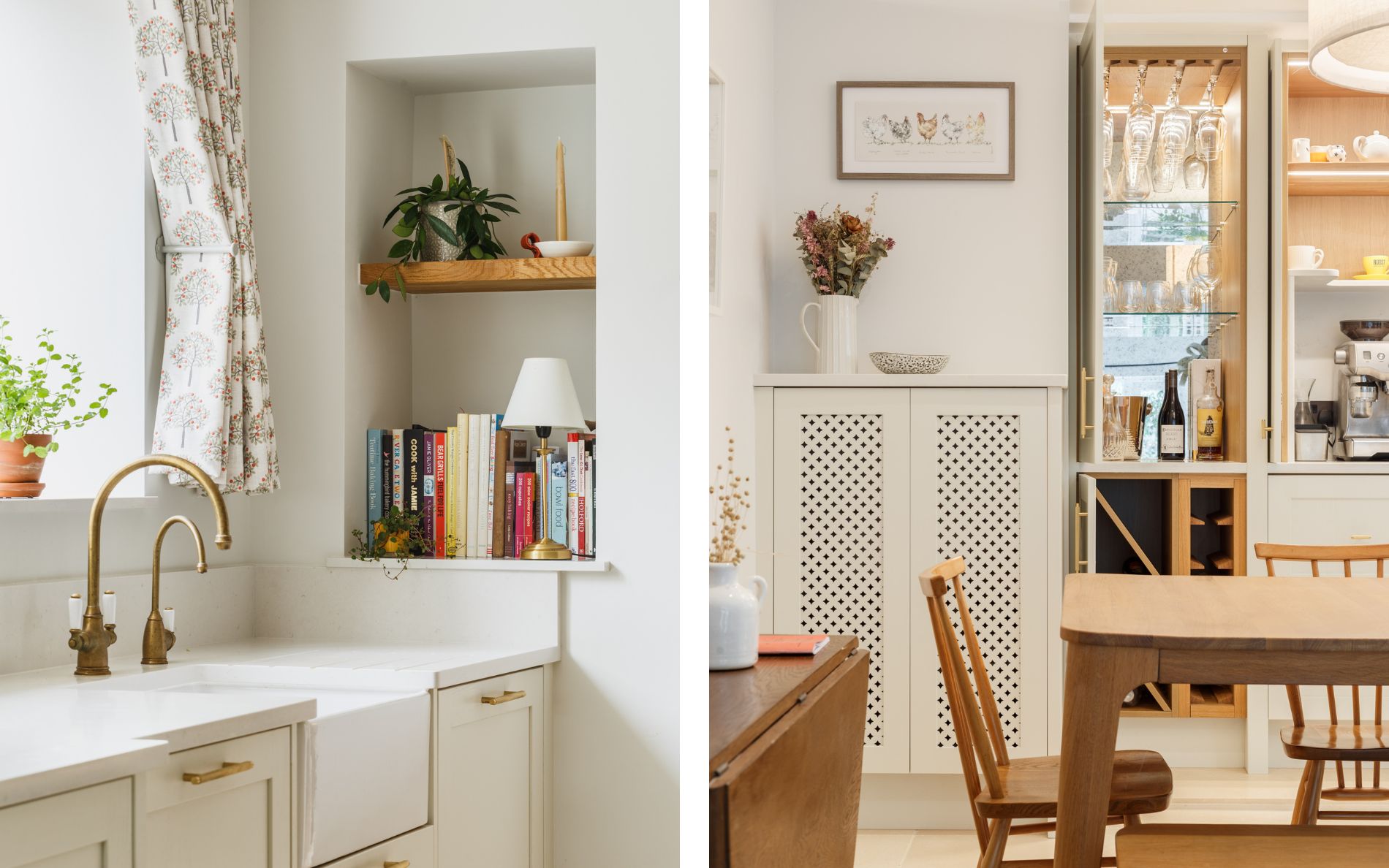 Aldana Kitchen in Porcelain & Cardamom by Studio Nest