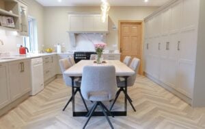 Aldana Kitchen in Stone by Lakeland Interiors