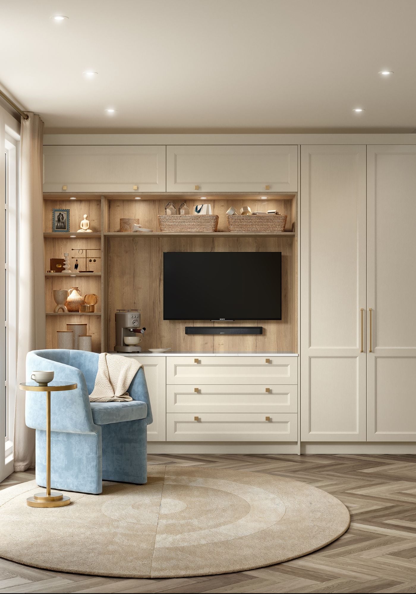 STORI | Pembridge Bedroom | Taupe Grey