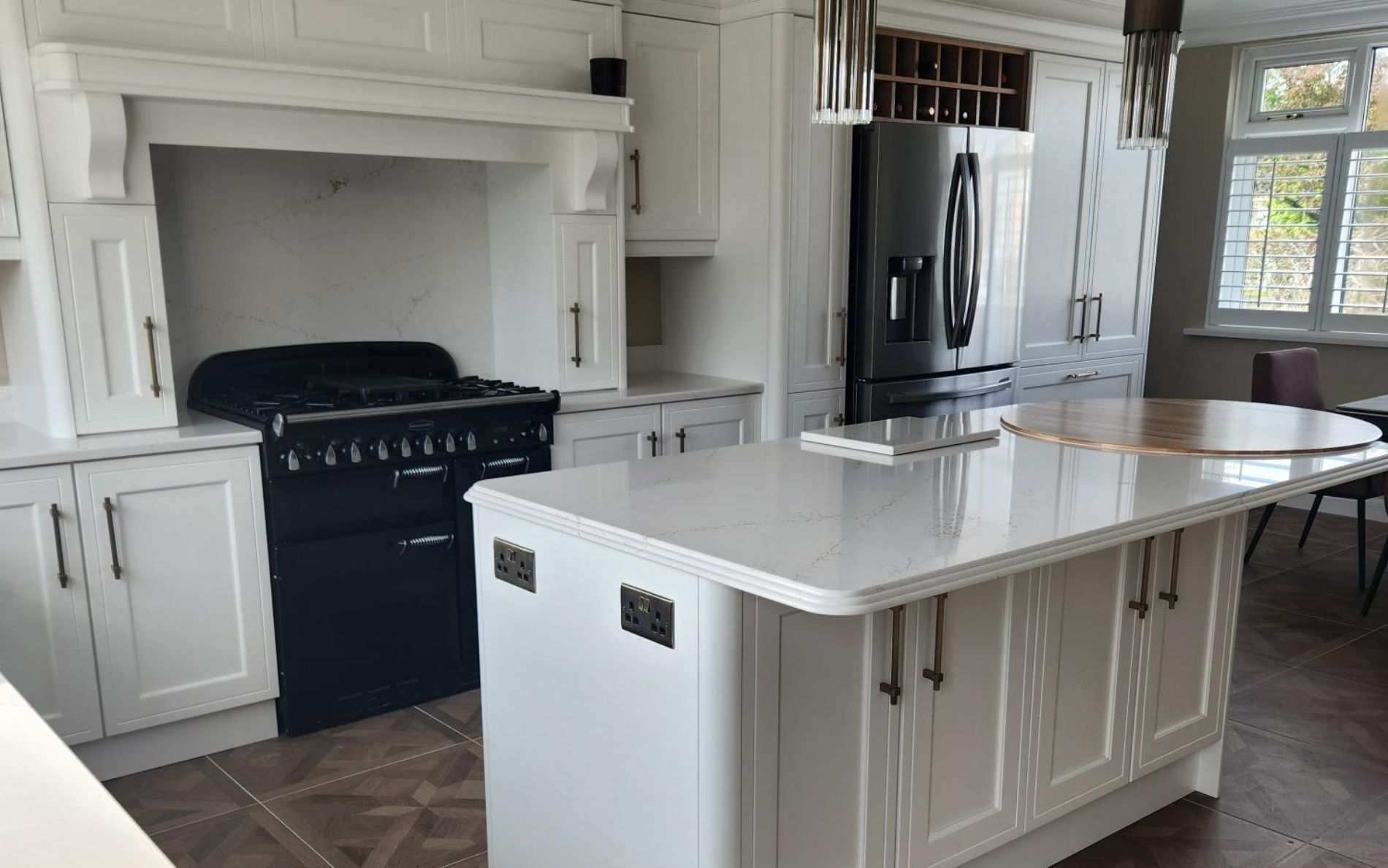 Winslow Kitchen in Brilliant White by Redleaf Kitchens