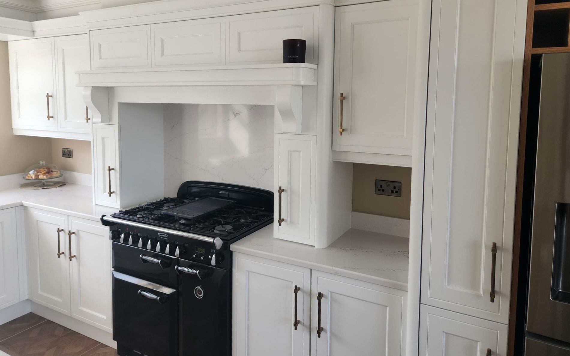 Winslow Kitchen in Brilliant White by Redleaf Kitchens