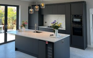 Zola Matte Kitchen in Graphite by Make Kitchens