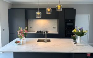 Zola Matte Kitchen in Graphite by Make Kitchens