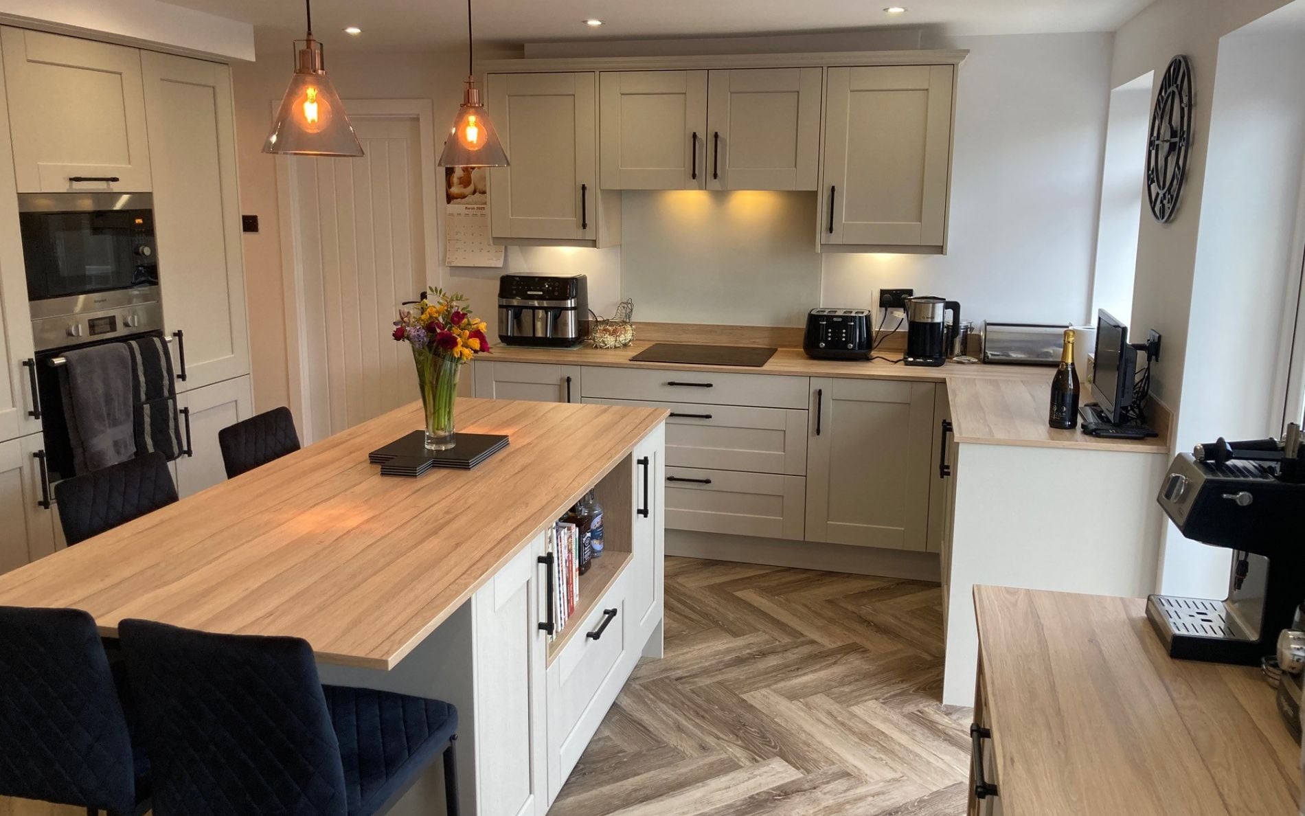 Kensington Kitchen in Taupe Grey by Project Room