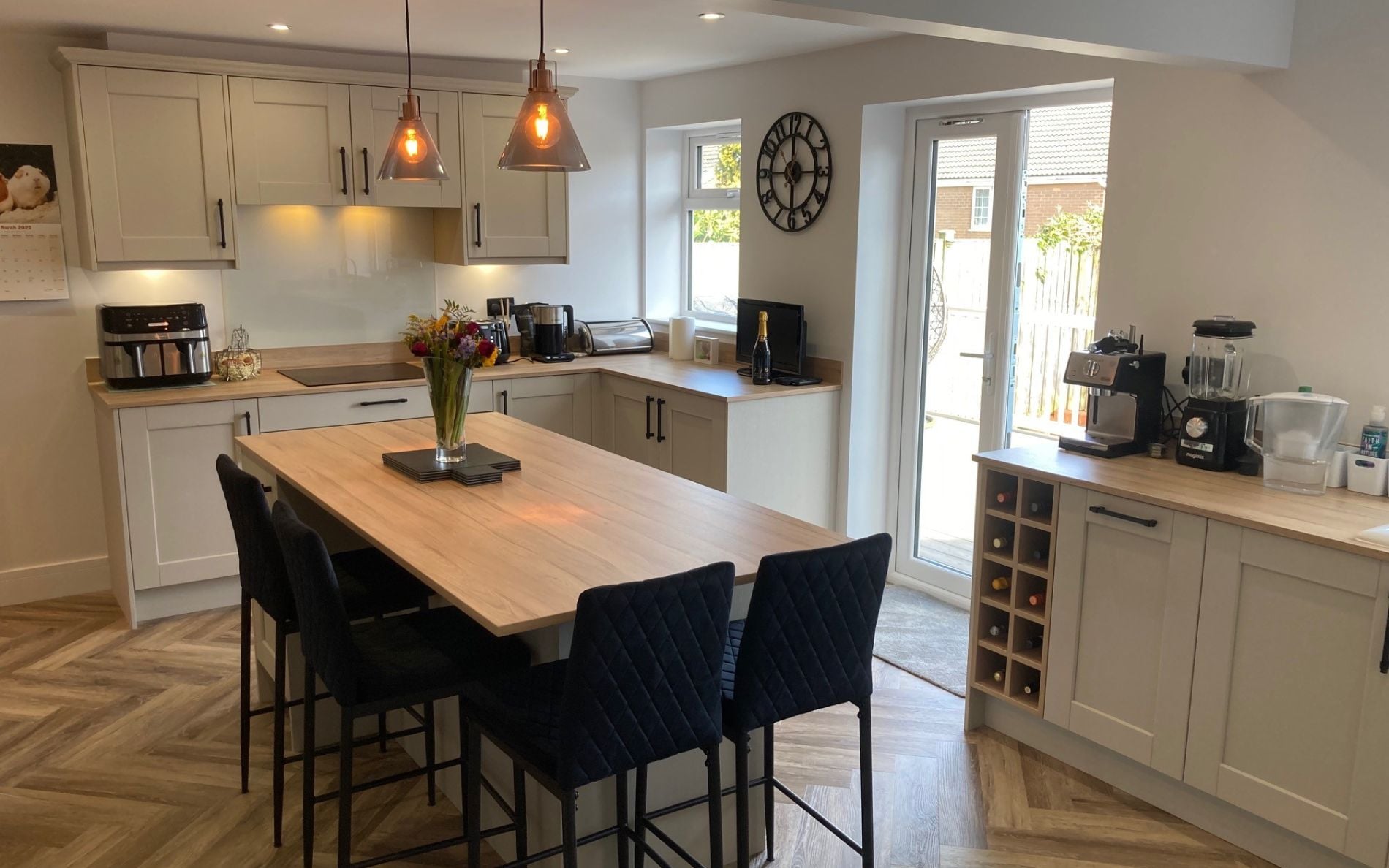Kensington Kitchen in Taupe Grey by Project Room