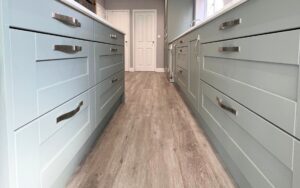 Madison Kitchen in Reed Green by Saturn Interiors