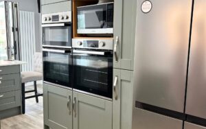 Madison Kitchen in Reed Green by Saturn Interiors