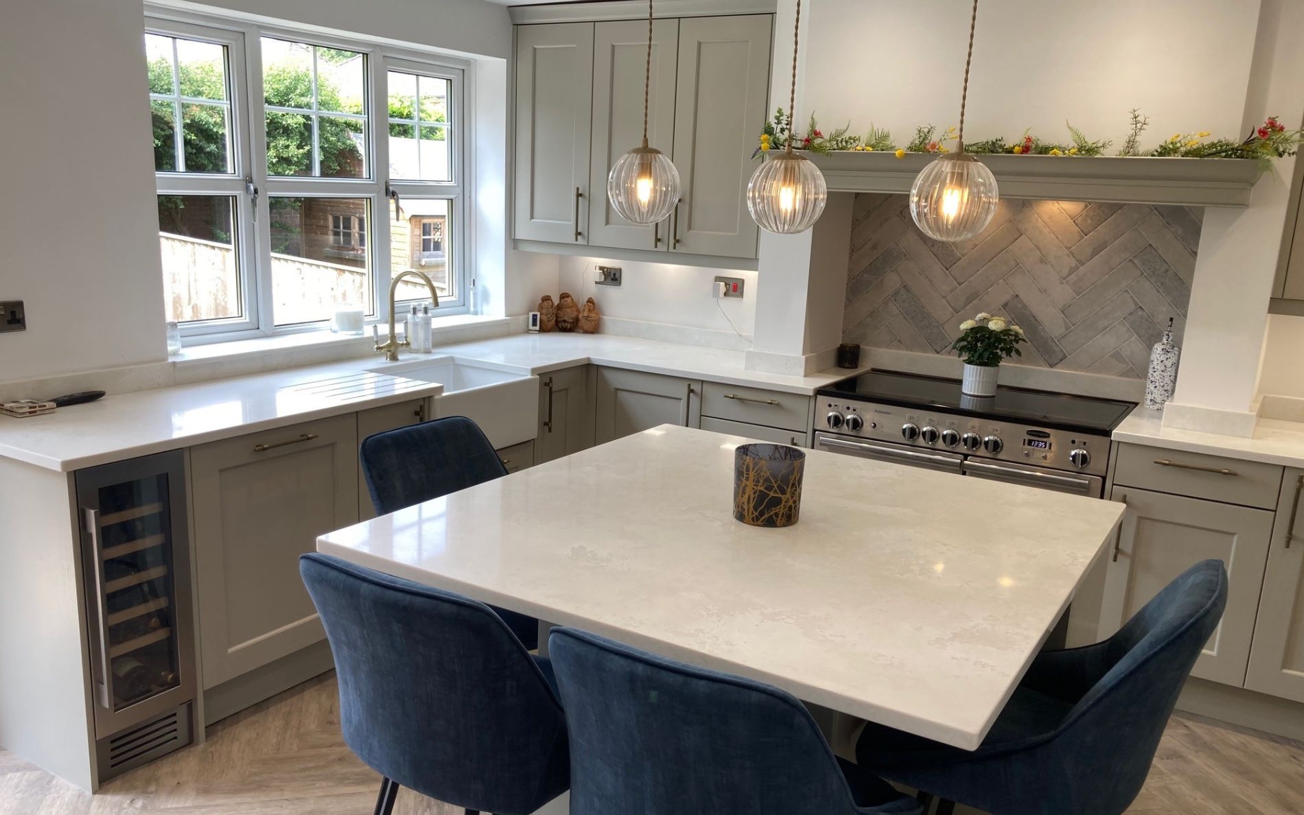 Wakefield Kitchen in Stone by Project Room
