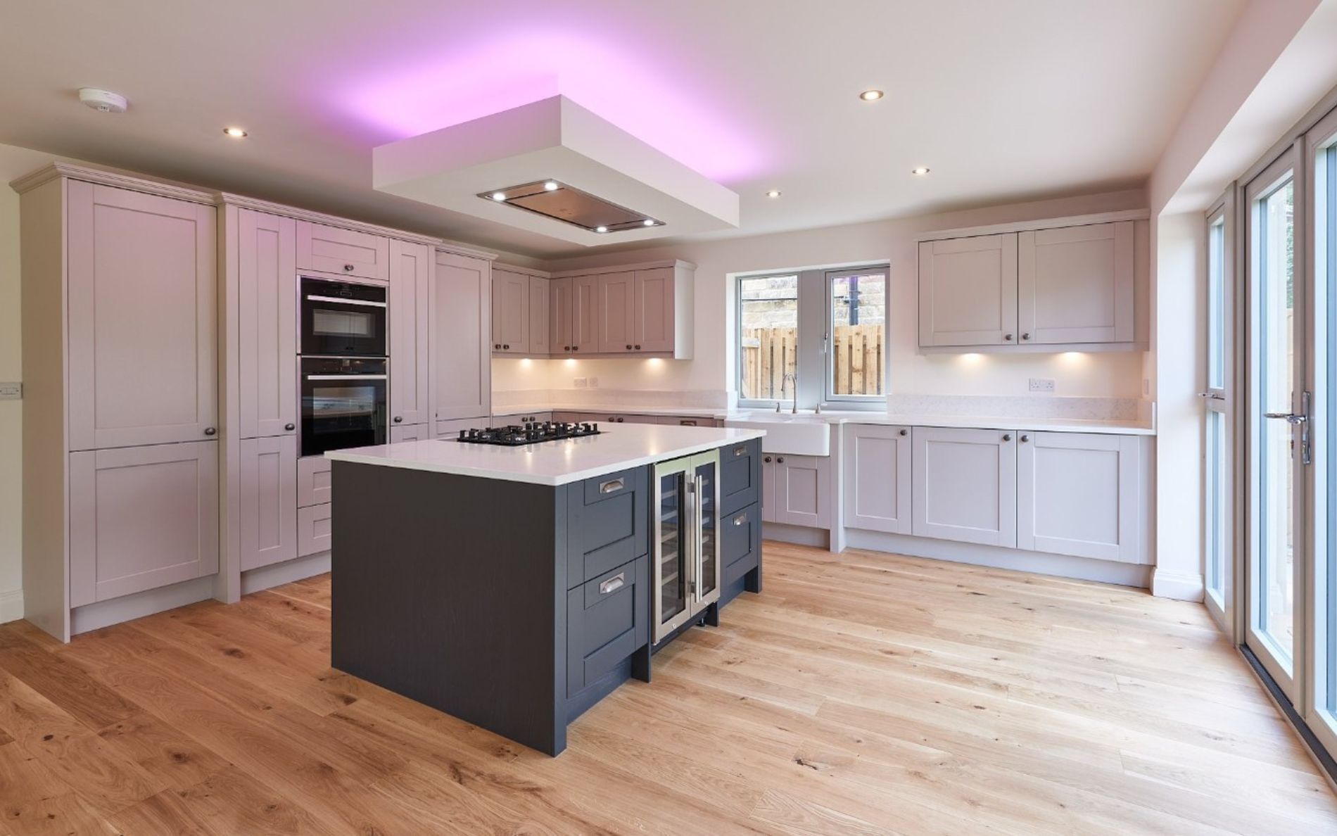 Kensington Kitchen in Cashmere & Graphite by Trade Supplies