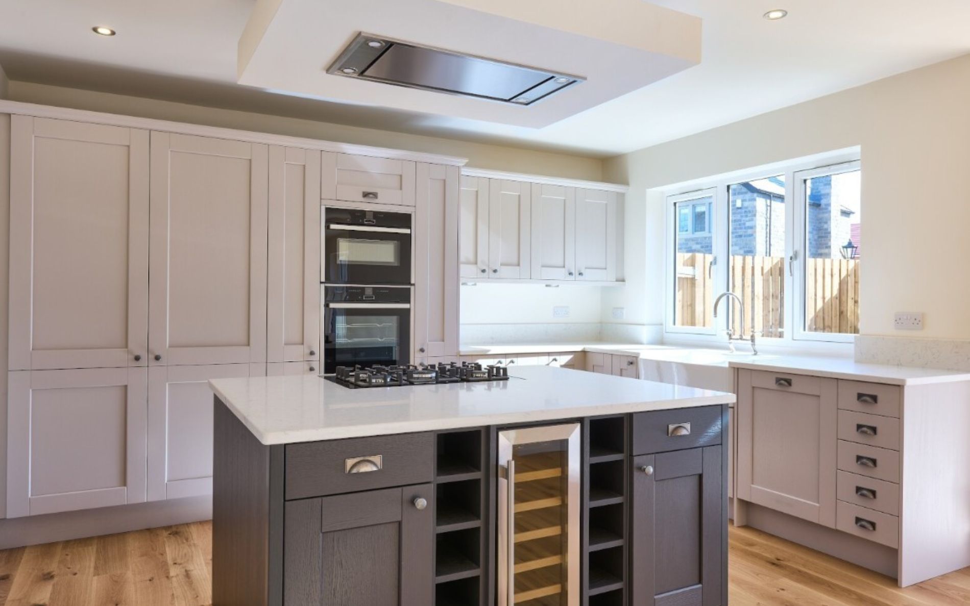 Kensington Kitchen in Cashmere & Graphite by Trade Supplies