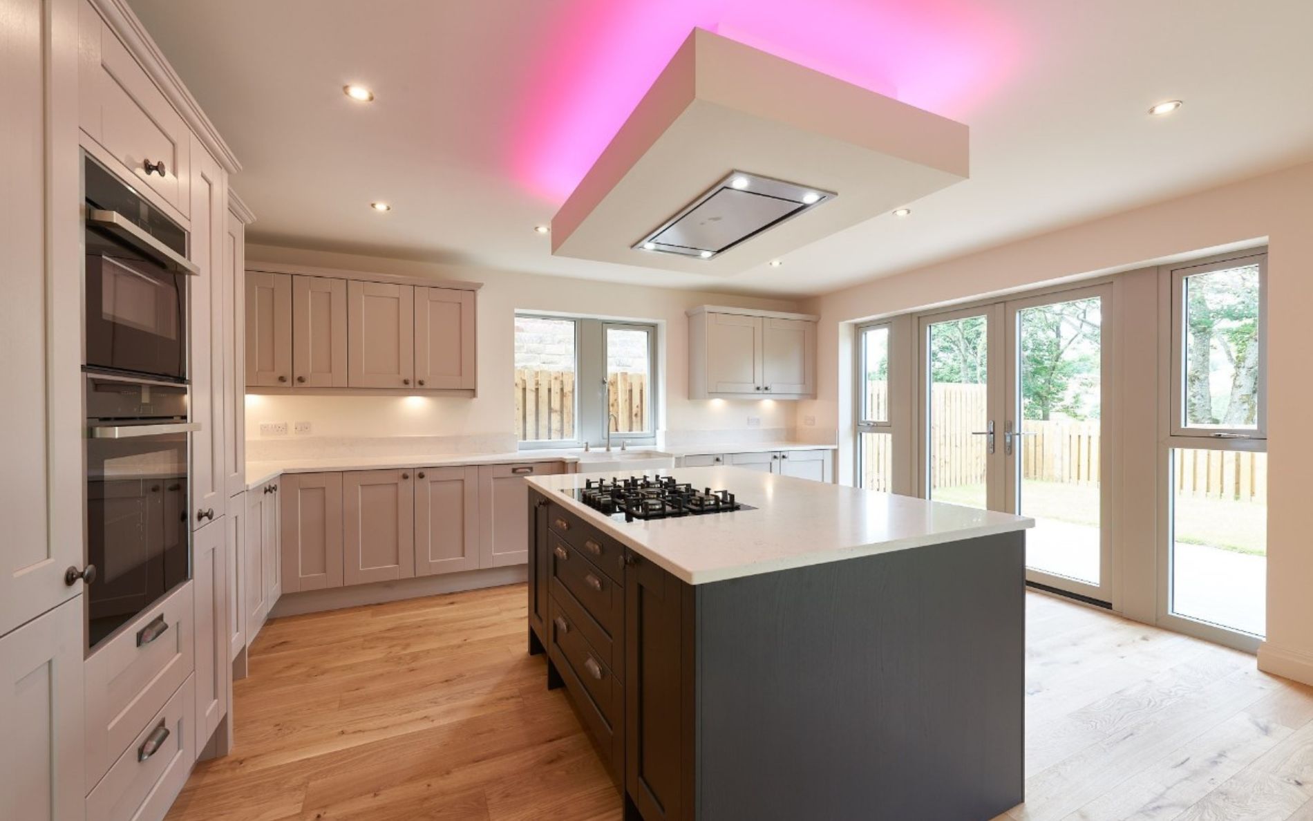 Kensington Kitchen in Cashmere & Graphite by Trade Supplies