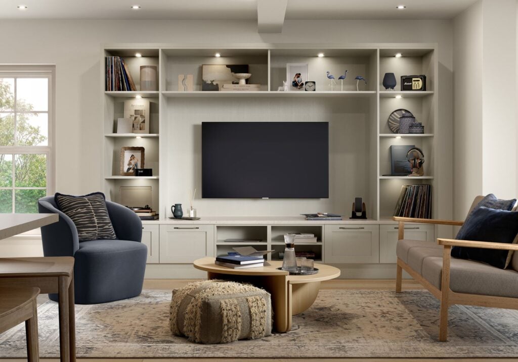 Newcombe Kitchen in Indigo & Light Grey