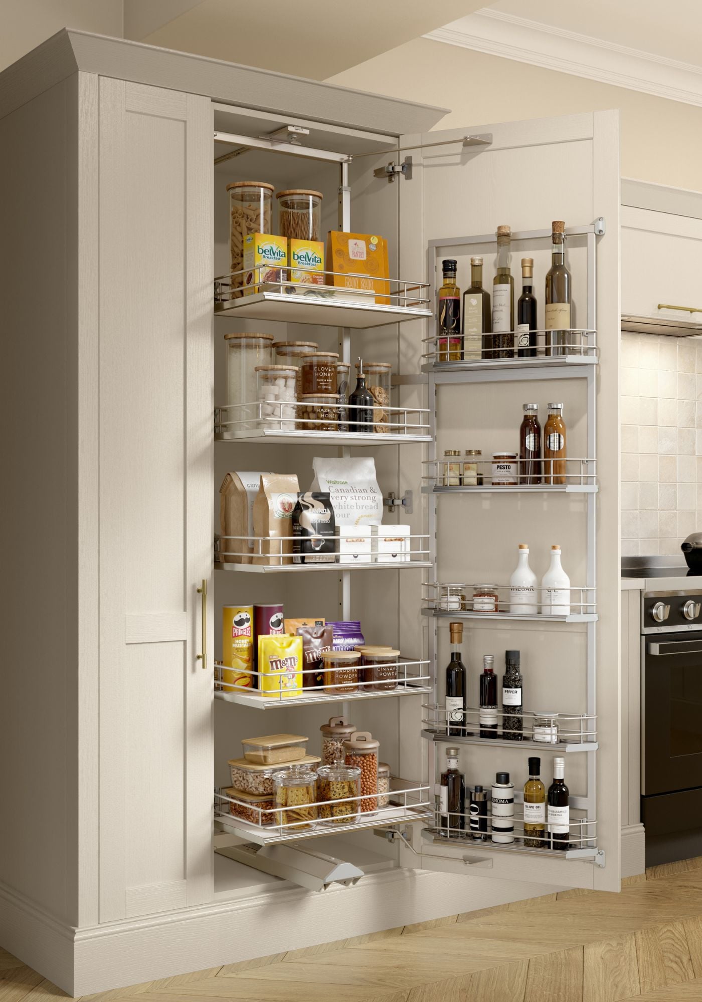 Newcombe Kitchen in Taupe Grey