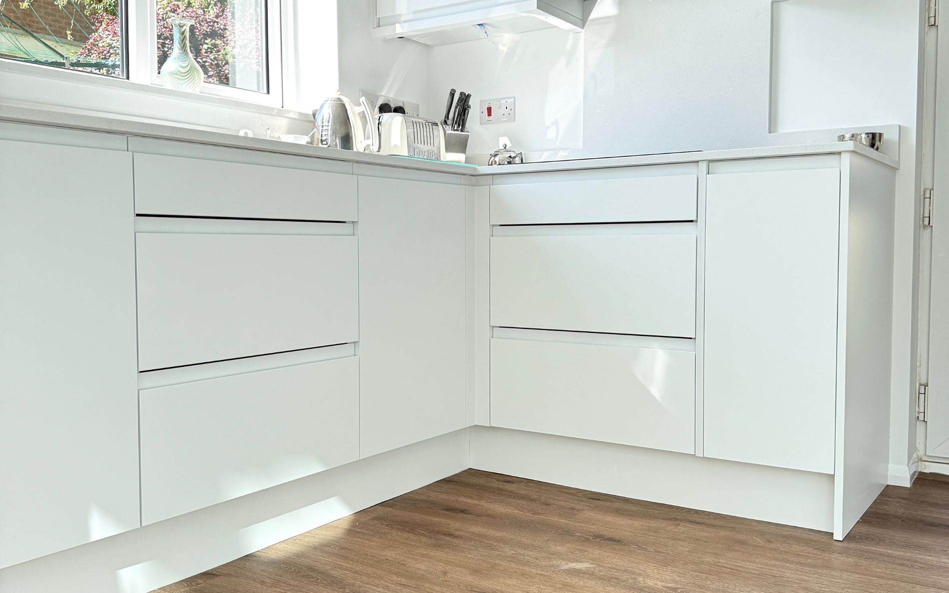 Strada Matte Kitchen Colour Matched by Saturn Interiors