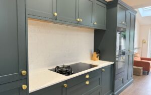 Aldana Kitchen in Heritage Green by Saturn Interiors
