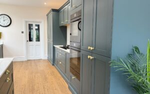 Aldana Kitchen in Heritage Green by Saturn Interiors
