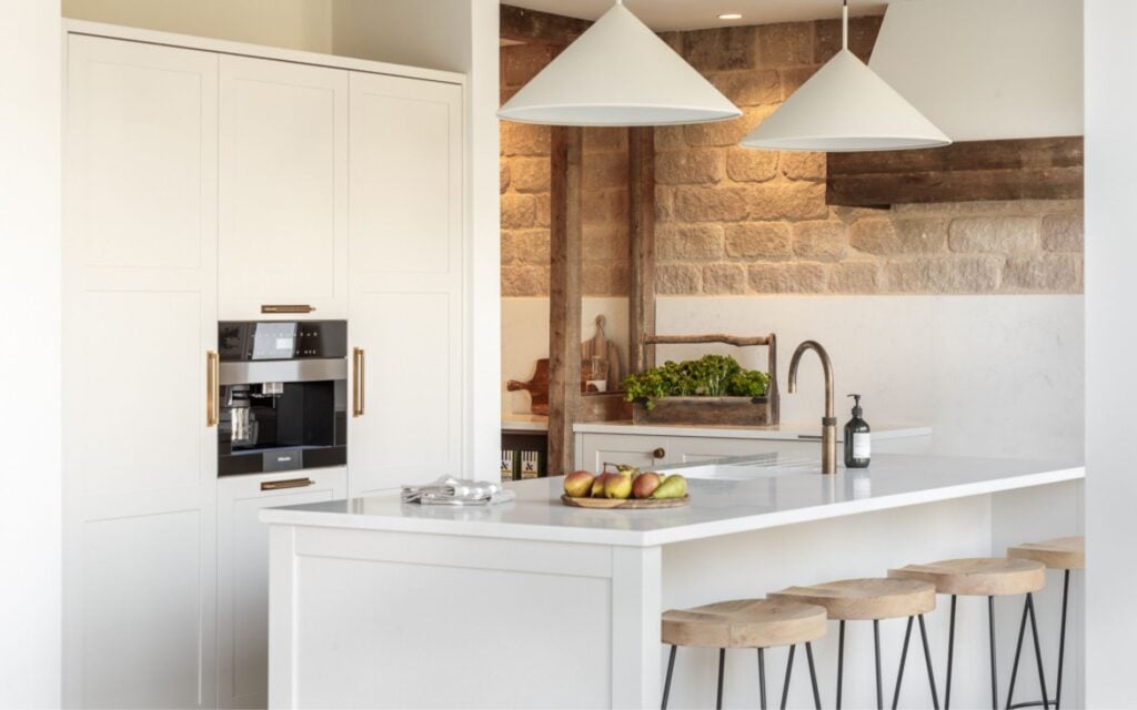 Aldana Kitchen in Shell by Studio Nest