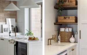 Aldana Kitchen in Shell by Studio Nest