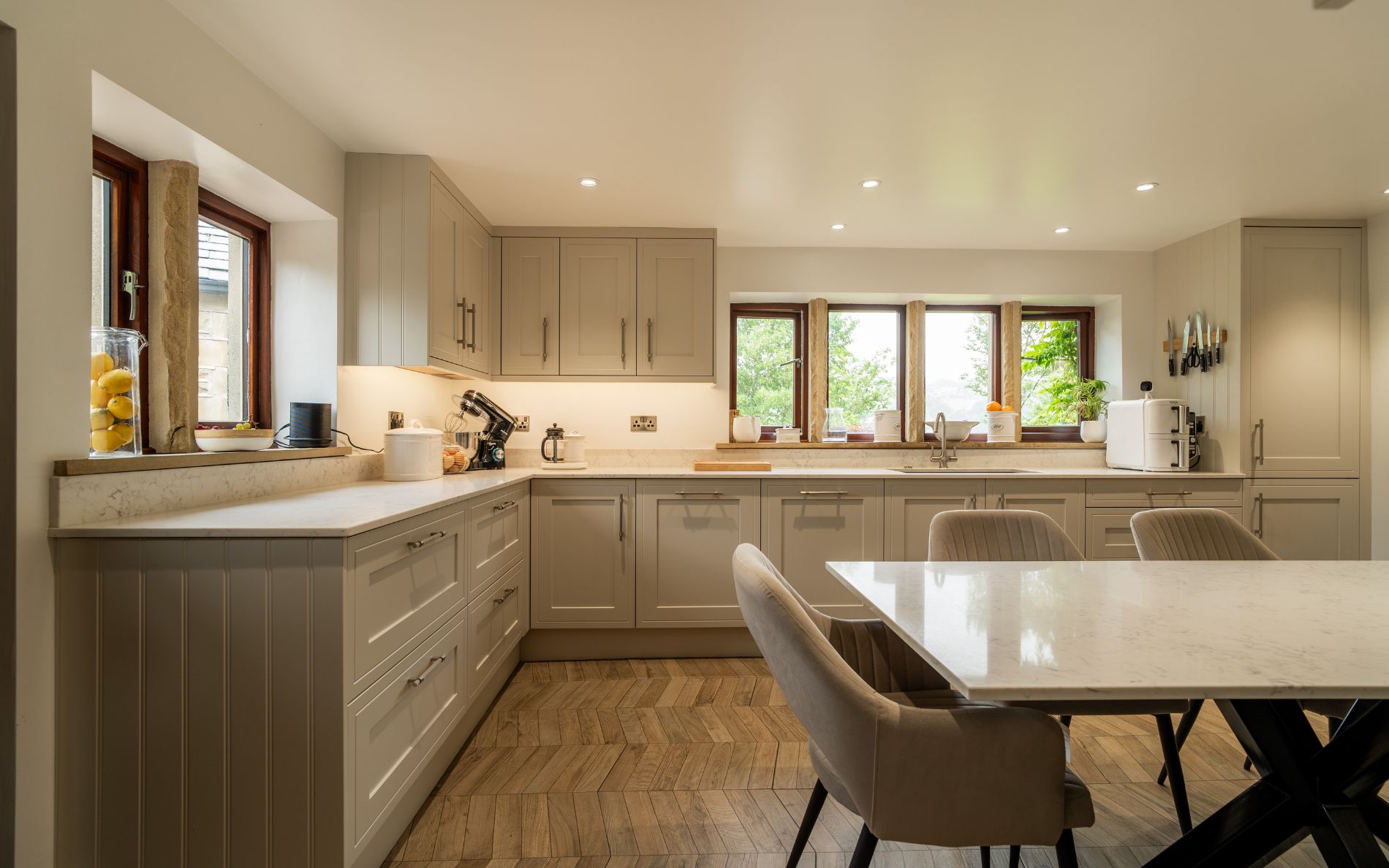 Ellesmere Kitchen in Shell by Creating Spaces