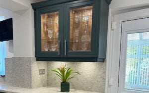 Jacobsen Kitchen in Heritage Green by Royston Kitchens