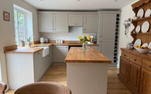 Madison Kitchen in Stone by Saturn Interiors