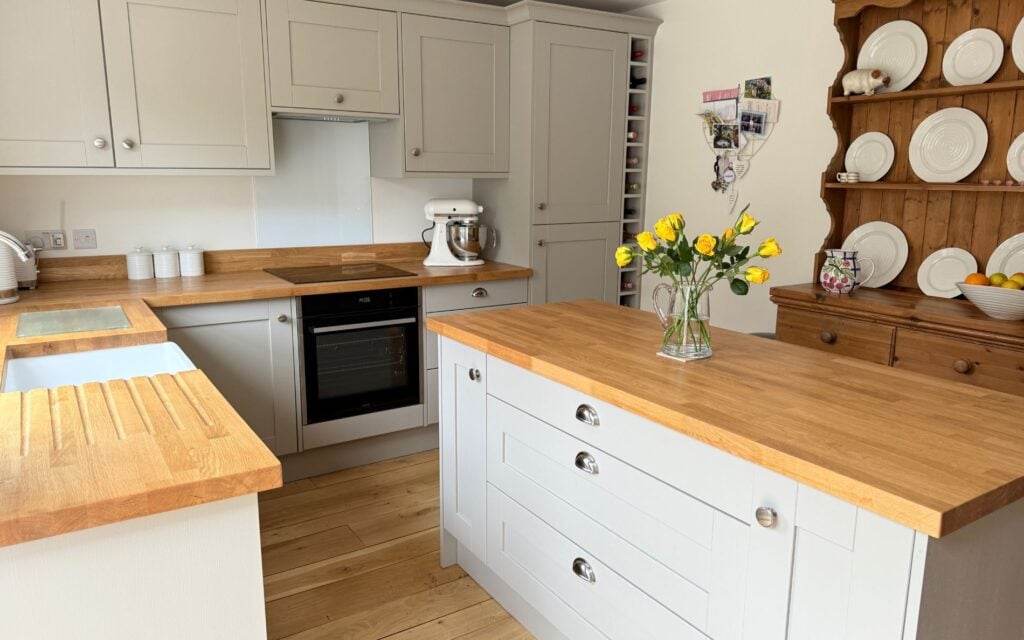 Madison Kitchen in Stone by Saturn Interiors