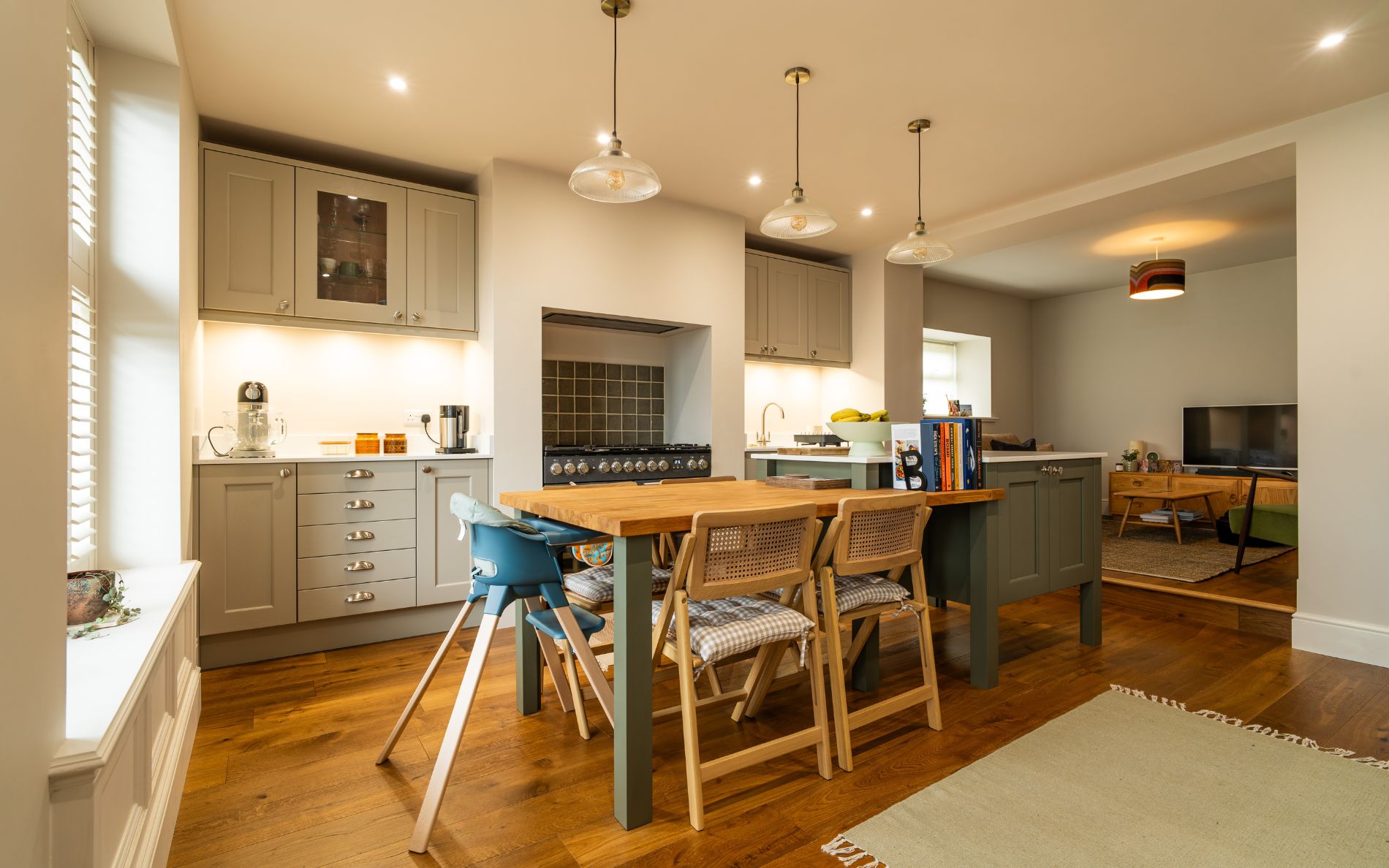 Wakefield Kitchen in Stone & Willow by Creating Spaces