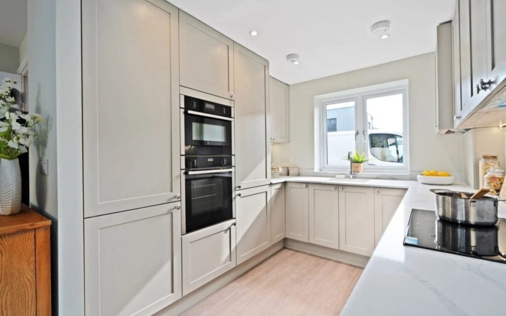 Aldana Kitchen in Shell by Kitchen Collection