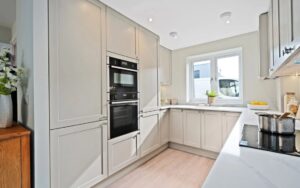 Aldana Kitchen in Shell by Kitchen Collection