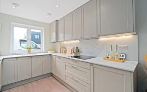 Aldana Kitchen in Shell by Kitchen Collection