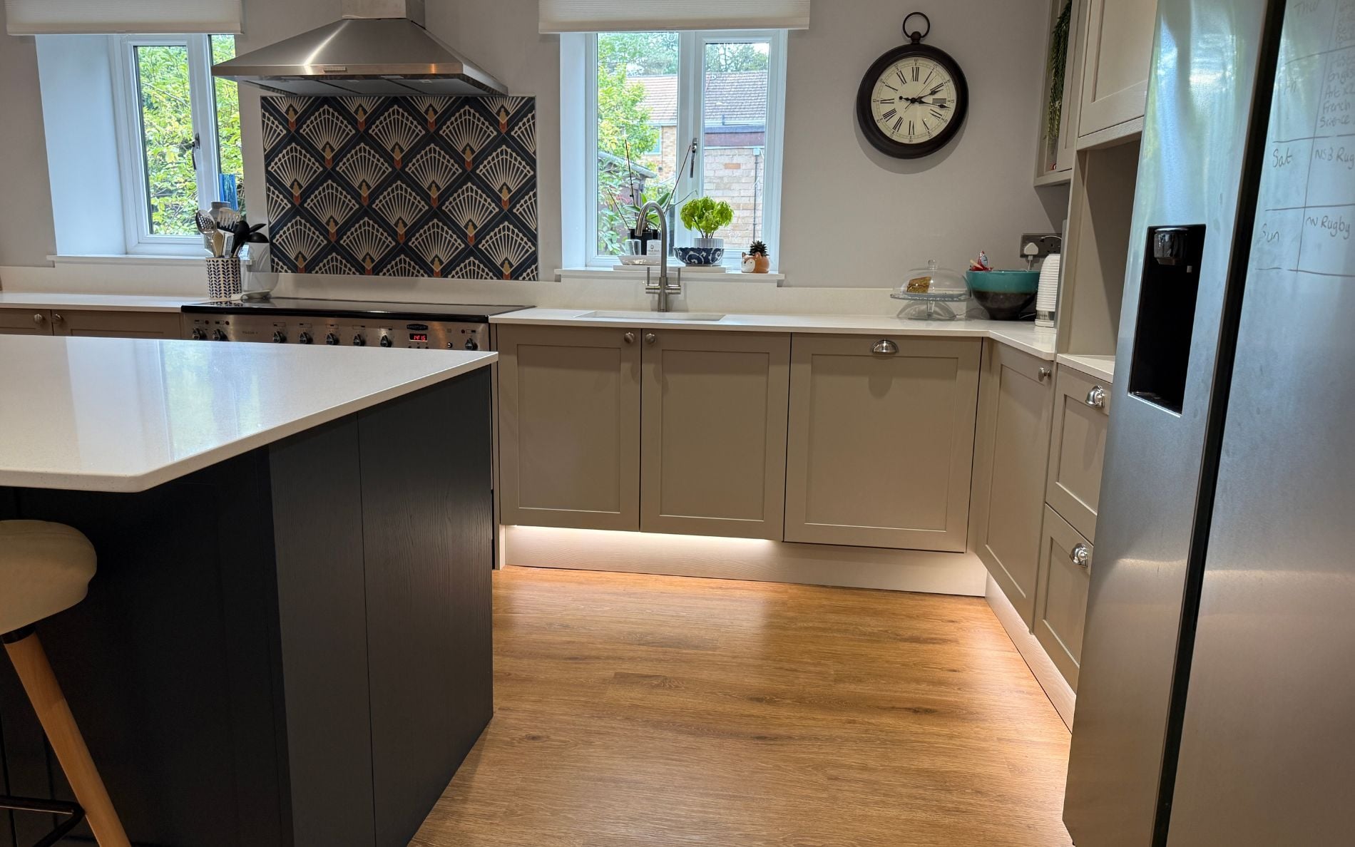 Aldana Kitchen in Stone & Marine by Saturn Interiors