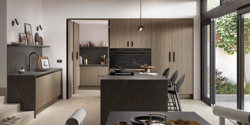 Designed for Living Introducing Versa Blog | Stained Weathered Silver Kitchen and Utility