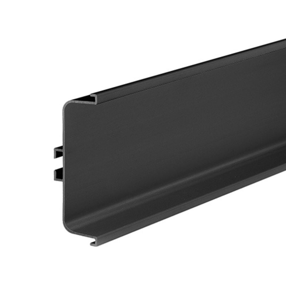 Graphite Handleless Rail | STORI