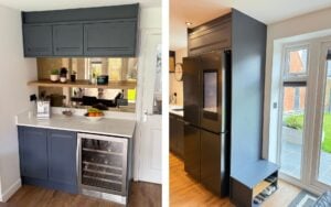 Harborne Kitchen in Slate Blue by Saturn Interiors