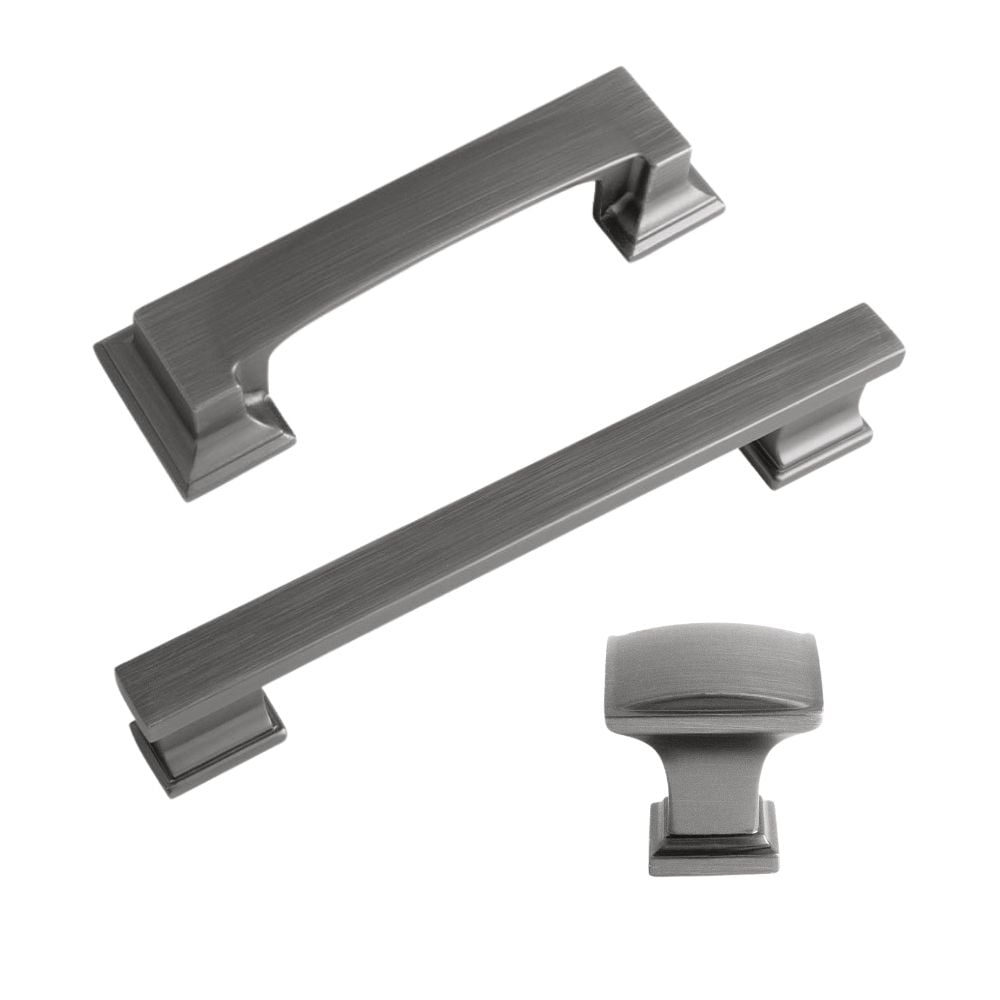 Black Nickel Cup, D-Handle and Knob | STORI