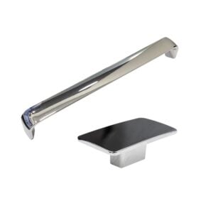 Chrome Cup Handle and Knob | STORI